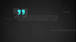 ACCOUNTS RECEIVABLE OUTSOURCING &nbsp;ARO