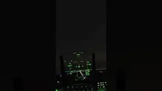F16 night landing #DCSWorld #DCSLanding #FlightSimulation #DCSVR #VRLanding #CombatFlightSimulator