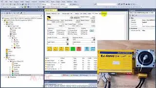 Hướng dẫn TwinCAT 3 v&agrave; Fastech Ezi Servo EtherCAT: Test manual