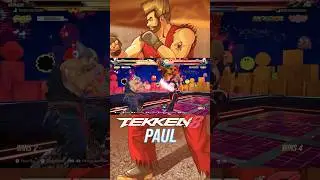 This Paul Setup Leads Into A Finishing Combo Vs Heihachi #tekken8 #shorts