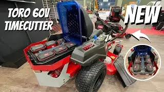 Toro's NEW 60V TimeCutter Is A Zero-Turn Mower That Runs on Batteries
