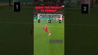 Guess The Penalty By Fabinho #shorts