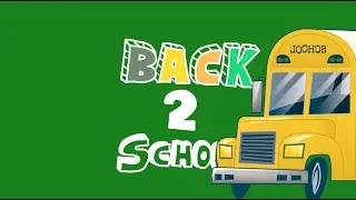Back to School Green Screen Pack