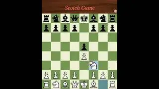 Scotch Game Opening Trap, #chess #chessopeningtraps