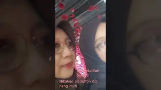 alhamdulillah sampai di gedung pernikahan islamic center kab tasikmalaya nikah sulton Neng Mufi