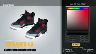 Shoe Creator &ldquo;NBA 2k21&rdquo;- Infrared 4s❤️&zwj;🔥