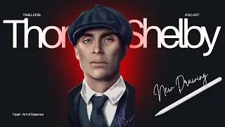 Peaky Blinders | Digital Art Time-lapse