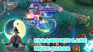 FARAMIS MODE SABAR, TUNGGU MOMENTUM, SABAR SAMPE DEFEAT