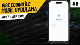 Yapay Zeka ile Mobil Uygulama Geliştirme #6: Uygulama İkonu (Antigravity Rules + Claude )