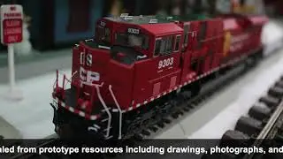 Athearn #G27333 HO SD90MAC-H, With DCC & Sound Canadian Pacific #9303