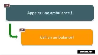 Say it in French = Call an ambulance!
