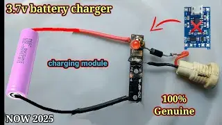 How to Charge Lithium ion Battery || How to make 3.7v battery charger 🔋😎