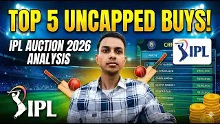 ₹14.2 CRORE for Uncapped Players?! 😱 Top 5 IPL 2026 Auction Buys Analysis