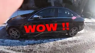 W204 C230 wash results WoW Mercedes outdoors No salt clean like no other !!  DIY Carwash wow.