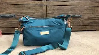 Ju Ju Be Chromatics Collection Teal Lagoon Hobobe - Packed as a Purse