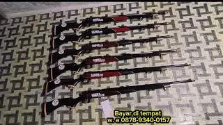 6 unit senapan big game.. Kita kirim ke kalimantan... GAMMA SPORT AMAN TERPERCAYA.. 