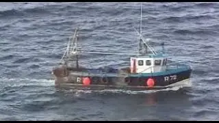 Small Fishing Boat On History Visit To Firth of Lorn Scotland