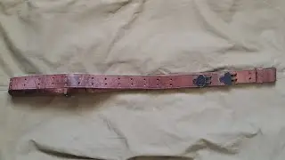 WW2 US M1 Garand Leather Rifle Sling