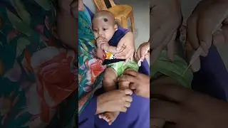 2 months baby crying vaccination moment #short #trending #injection #babycare #babyhealth #baby
