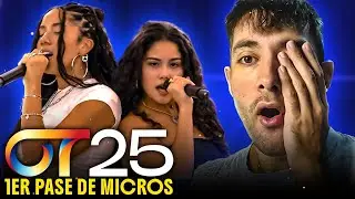 REACCION a TÉYOU y MARÍA - PRIMER PASE DE MICROS GALA 1 | OT 2025 #OT2025
