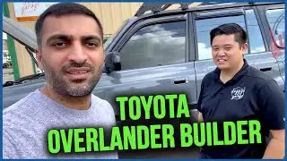 The Toyota Overlander Builder | Duggys Garage Tour | Hamza_Ali