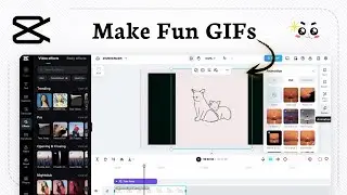 Как создать GIF в CapCut (Animation Boost)