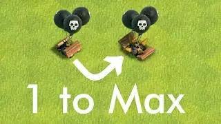 Seeking Air Mine Level 1 to Max | Clash of Clans