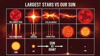 The Largest Star in the Universe &ndash; Size Comparison
