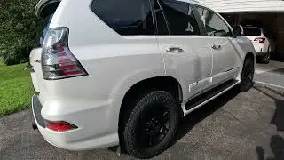 GX460 on TRD wheels and 255/70/17s