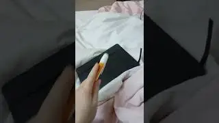 Mystic Messenger opening but it's played on my sketchbook with a bite relief stick