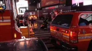 FDNY, NYPD & EMS ON SCENE OF A 