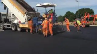 Tarmac surfacing to moy park Ashbourn