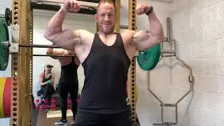 PAUL LATHAM BODYBUILDER MOTIVATION 11 WEEKS OUT PCA SHOULDER TRAINING POSING CRASH