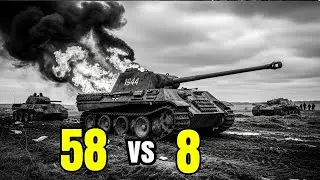58 Panther Tanks vs Patton &ndash; WWII&rsquo;s Deadliest Ambush