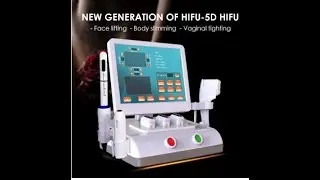 5D HIFU machine training video #hifu #ultrasound #ultherapy #wrinkleremoval