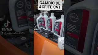 cambio de aceite caja cvt