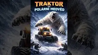 Traktor vs pol&aacute;rn&iacute; medvěd