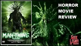 MAN-THING ( 2005 Rachael Taylor ) Marvel Superhero Swamp Monster Horror Movie Review