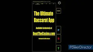 The Ultimate Baccarat App - Live Play +3 Flat Betting  Nov 1, 2022.