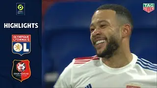 OLYMPIQUE LYONNAIS - STADE RENNAIS FC (1 - 0) - Highlights - (OL - SRFC) / 2020-2021
