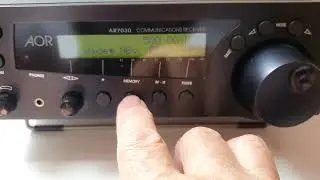AOR NB7030 Noise Blanker Demo