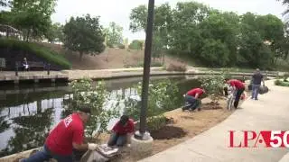 Earth Day Tree Planting in San Antonio | #LPA50 | LPA