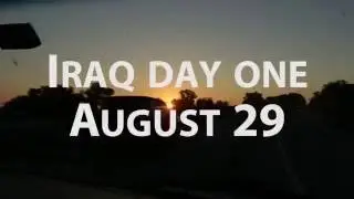 The adventure begins | Traveling to Iraq