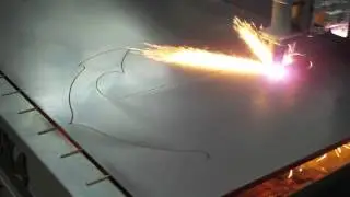 Precision Plasma LLC HD Gantry Cutting 14 ga Steel
