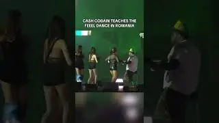 CASH COBAIN TEACHES THE FEEL DANCE IN ROMANIA 😂🔥🔥