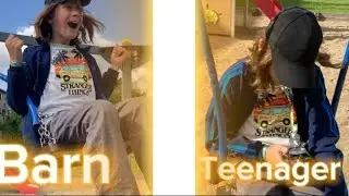 ￼ Barn vs teenager