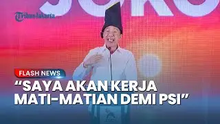 Teriakan Jokowi Guncang Rakernas PSI: Saya akan Kerja Mati-matian demi PSI Siap Kunjungi 38 Provinsi