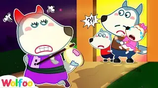 Mommy Please Come Back Home - Funny Stories About Wolfoo Family | Wolfoo Force