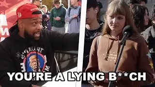 Black Conservative DESTROYS White Liberal&rsquo;s Race-Baiting LIES!