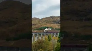 Scotland's Hogwarts Express Steam Train From Harry Potter Movie #jacobitesteamtrain #uk #schottland